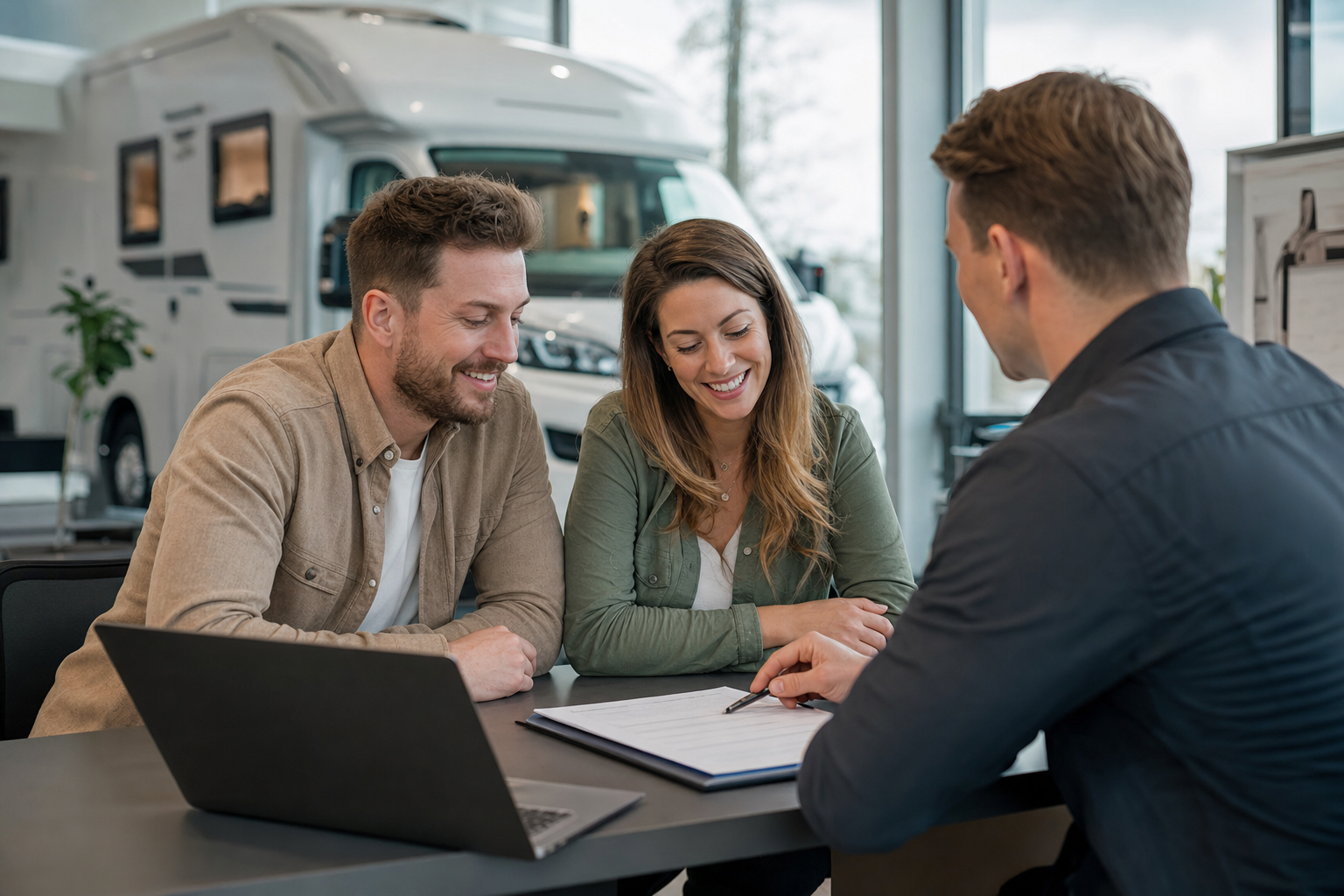 Flexible motorhome finance