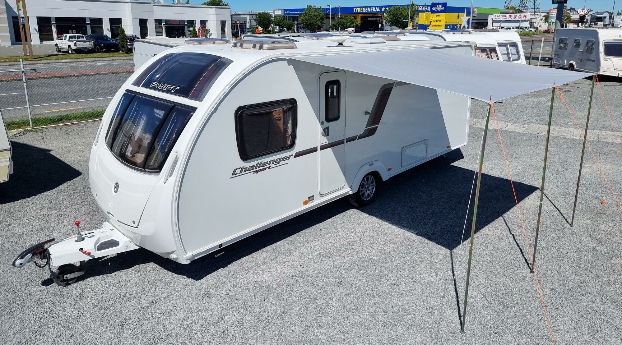 CampTech – Sussex Caravan Poled Sun Canopy