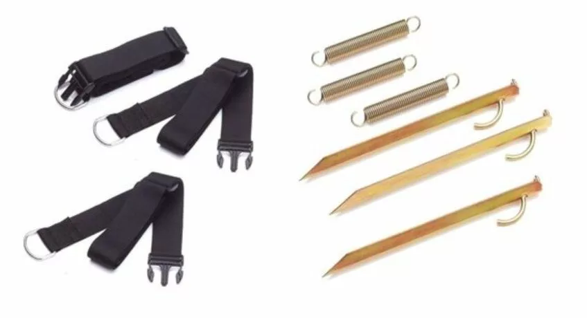 Dorema – Safe Lock System / Storm Tie Down Kit 3 Pack