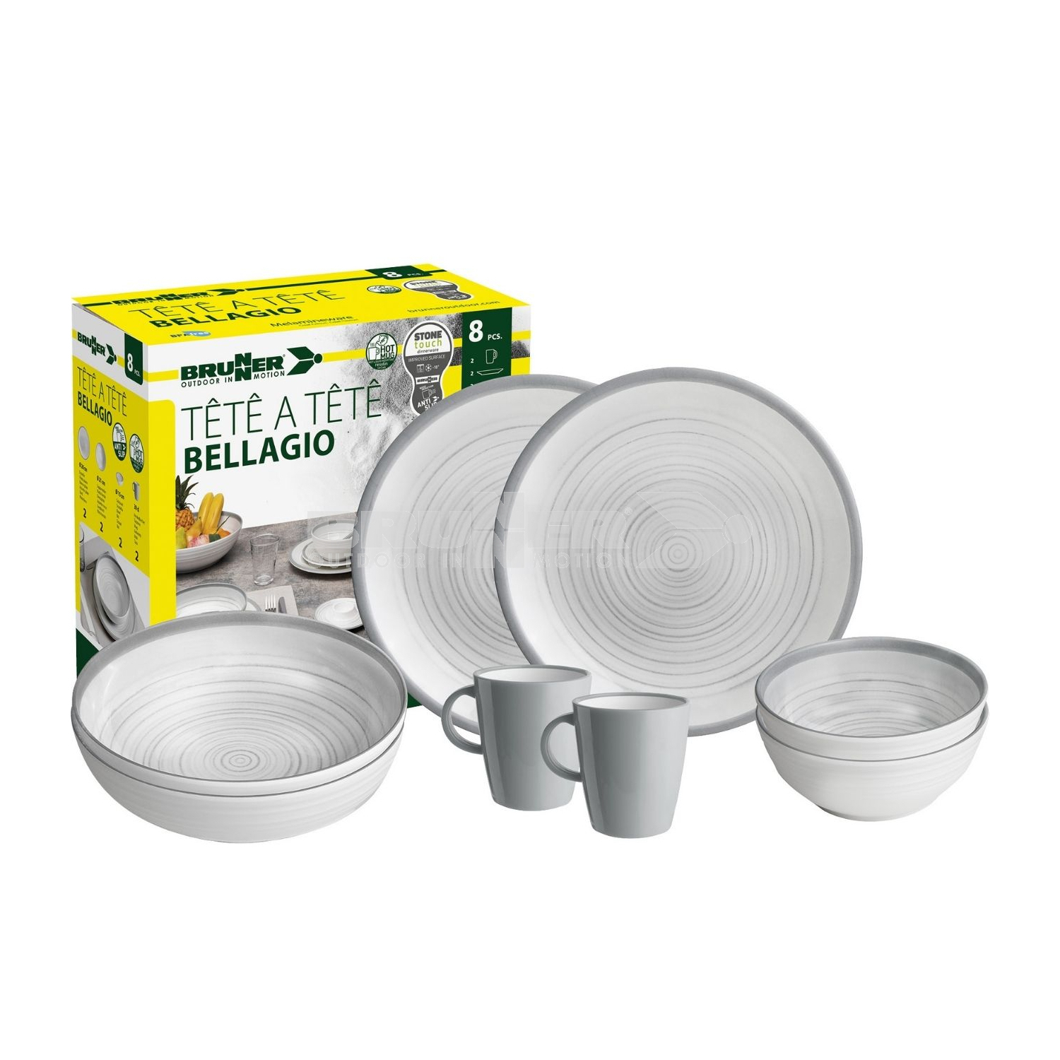 Brunner – T?te-?-T?te Bellagio, 8-Piece Set