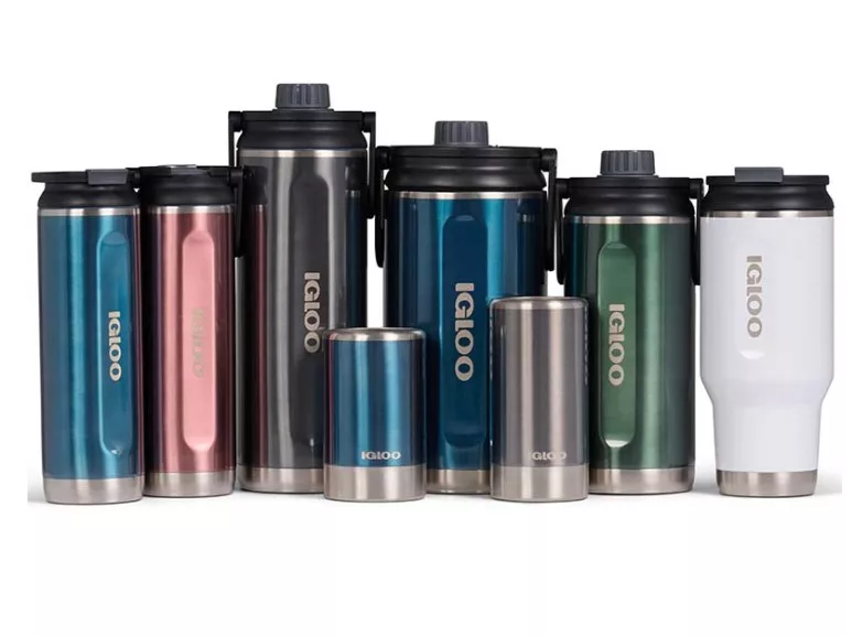 Igloo – Insulated Tumbler Hydration Bottle Spruce/Flamingo