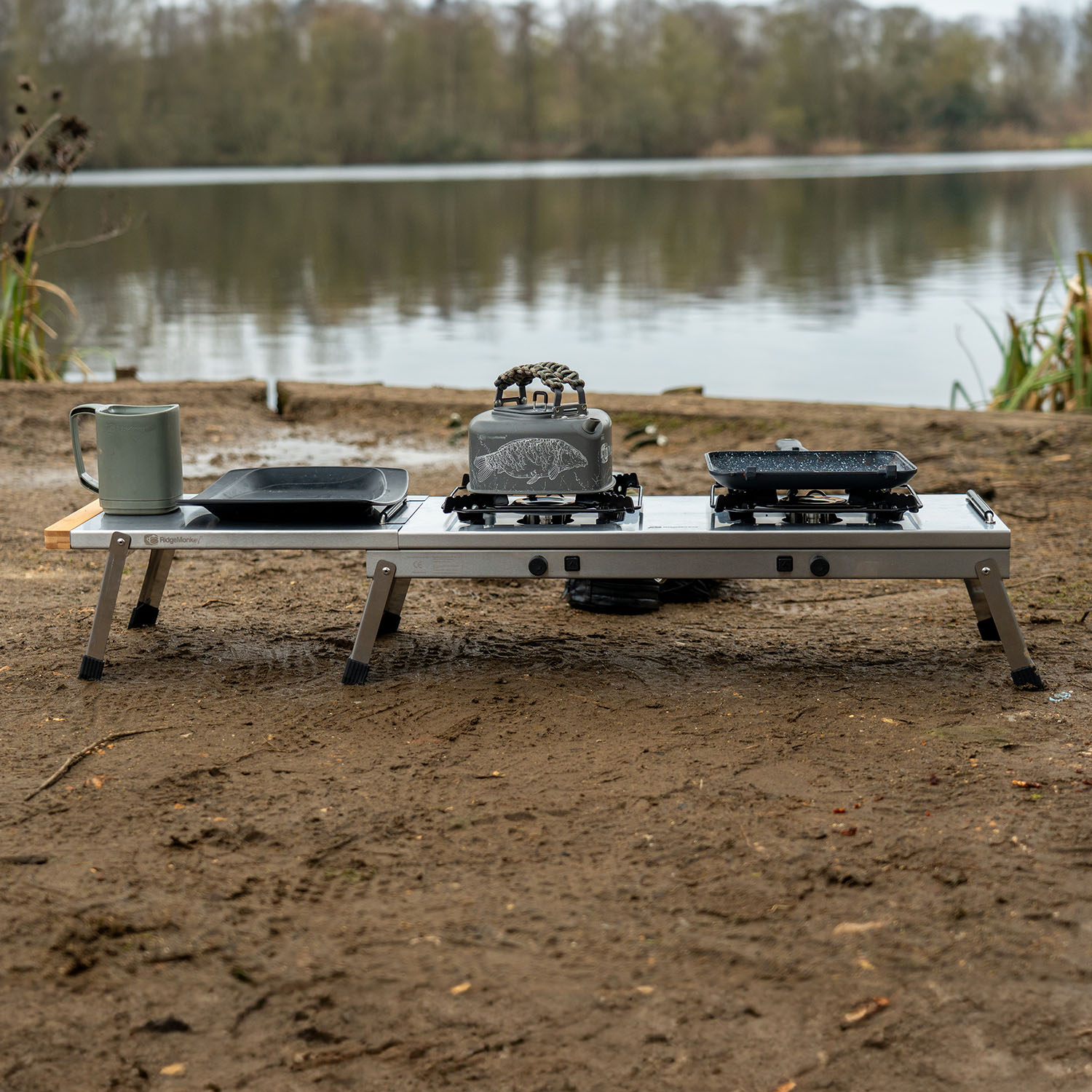 Ridgemonkey – Grilla CookStation Double Hob