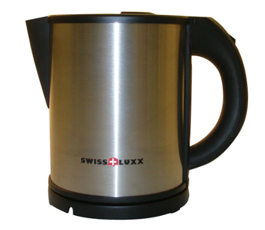 Swiss Luxx – 1L Stainless Kettle Low Wattage