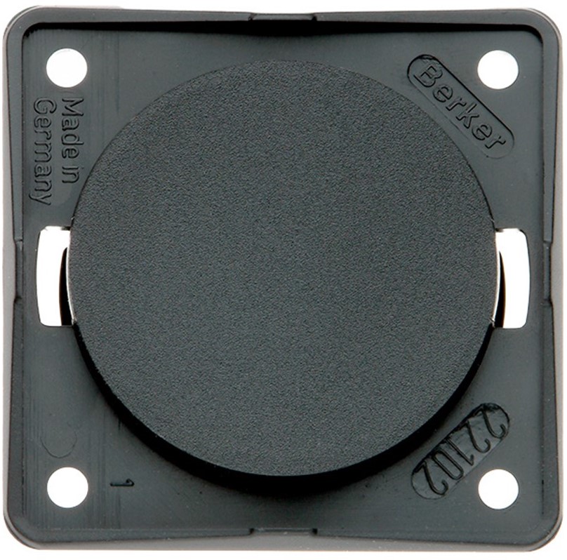 Berker – Blanking Plate Anthracite