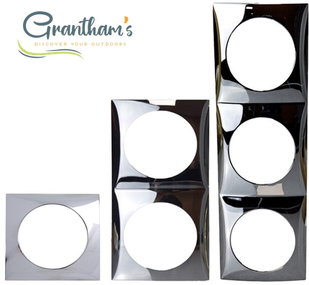 Berker – Modular Frame/Surround Gloss Chrome