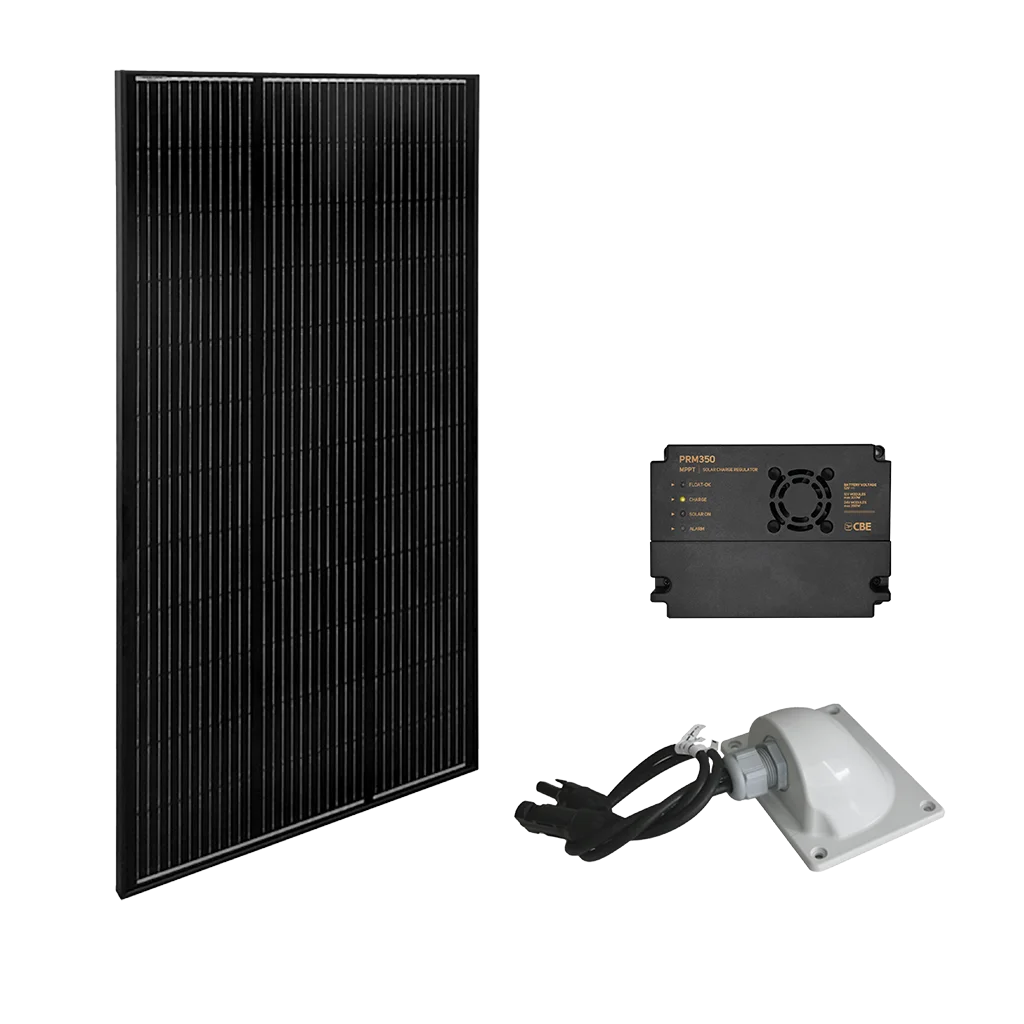 CBE 170W Solar Kit – Black