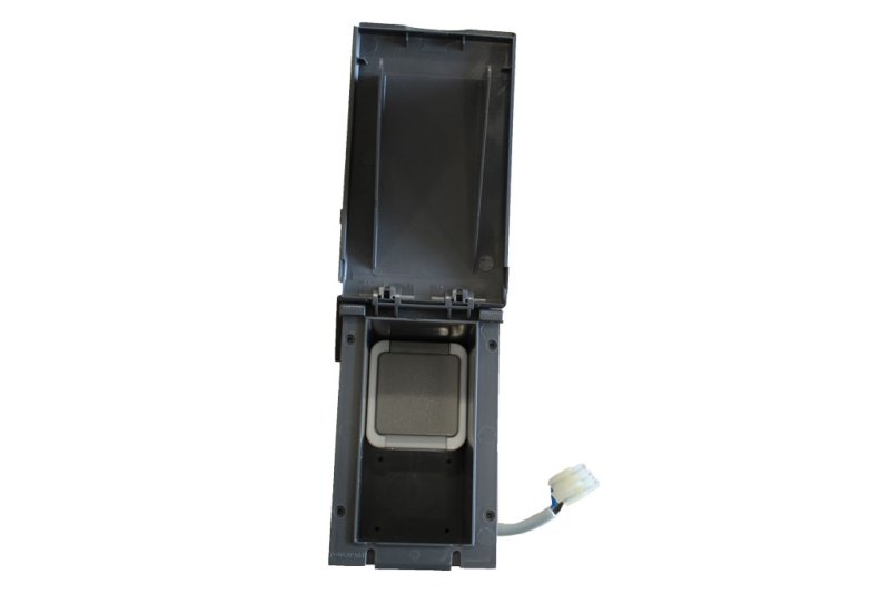 GREY External 13amp Socket Box