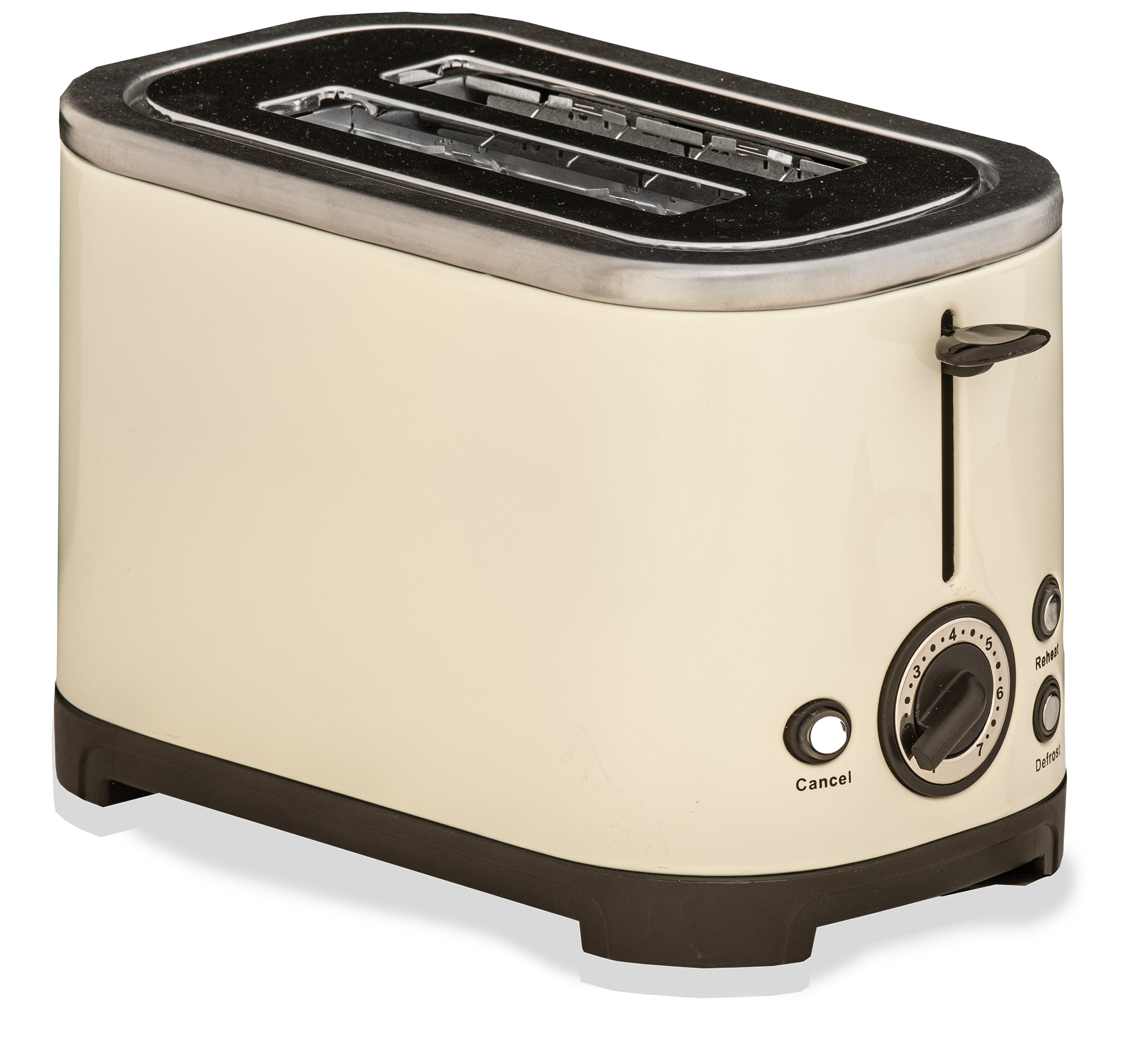 Quest Rocket 2 Slice Toaster – Cream