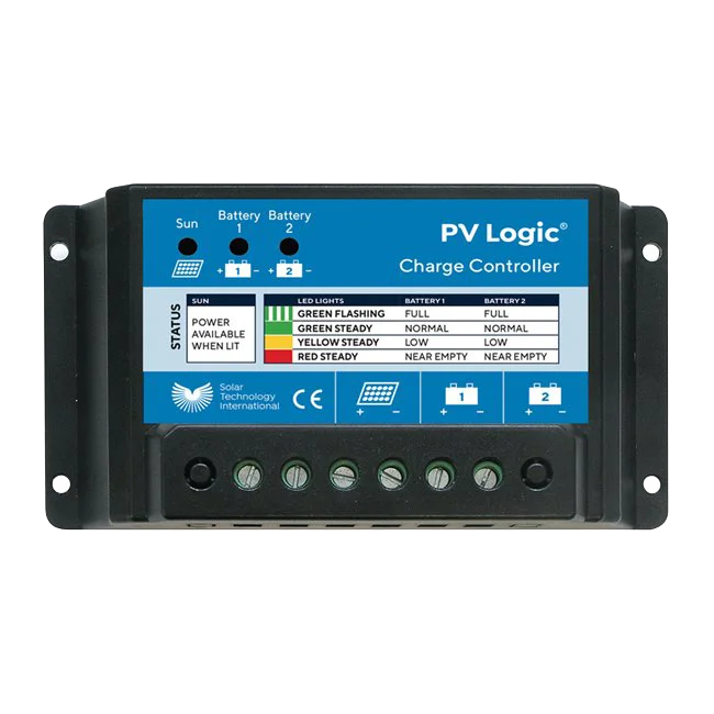Solar Technology 10A Dual Battery Charge Controller
