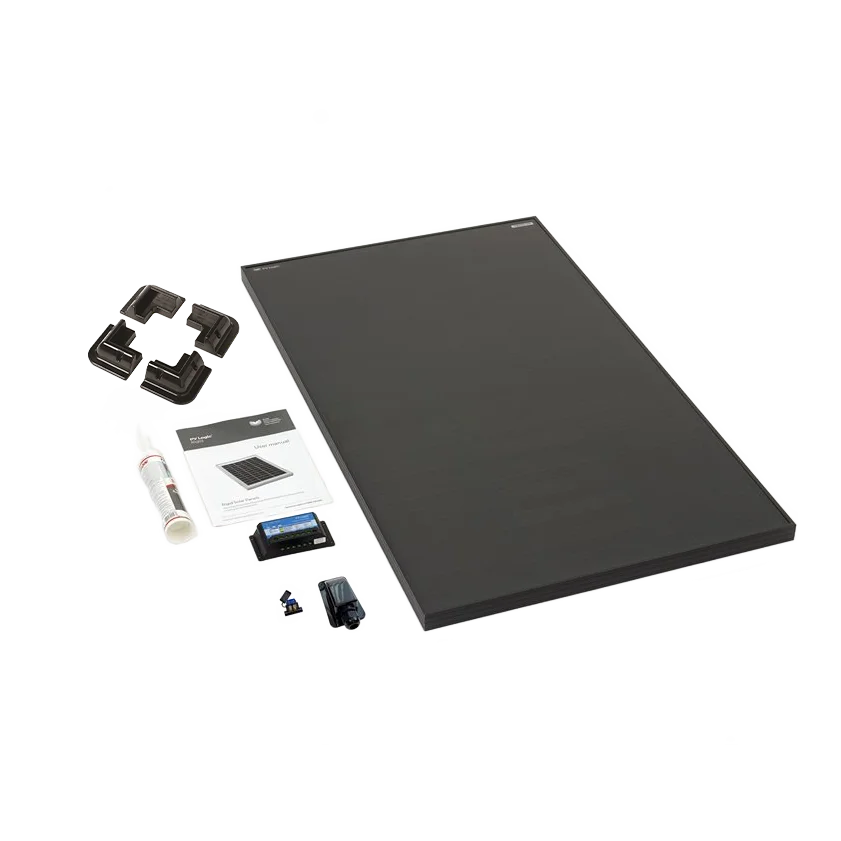 Solar Technology 150W MHD Rigid Solar Panel Roof and Deck Top Kit