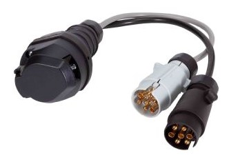 Vechline – 13 Pin Socket to 7 Pin Plugs