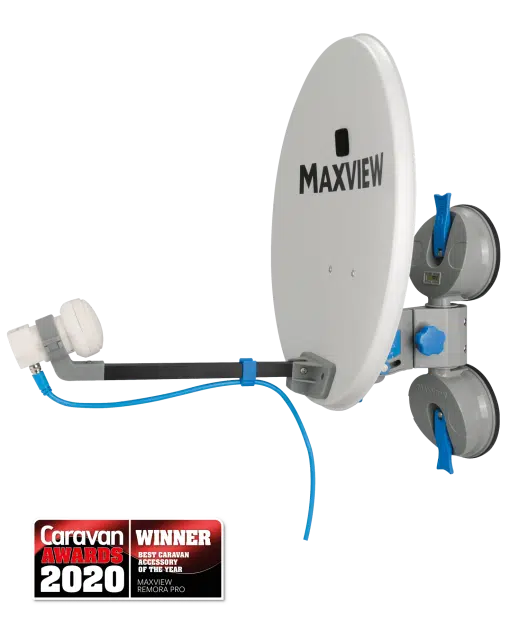 Maxview Remora Pro ? Suction Mount Satellite System